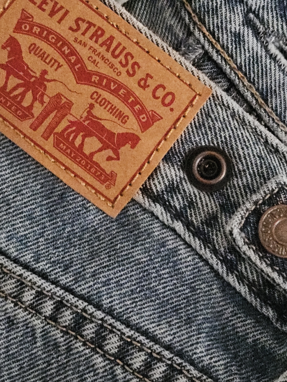 LEVI'S CINCH BARREL WOMEN'S JEANS 29 - Picture 8 of 10